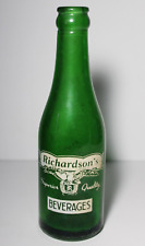 1951 OLD VINTAGE ACL SODA BOTTLE Coca Cola Richardson's Beverages RAPID CITY SD