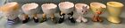 Vintage Casablanca, Speed & Friends, China and Turkey Egg Cup Holders (Lot of 7)
