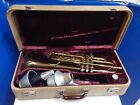Vintage  York Professional Model  B Flat Trumpet Number 131717. W Case.
