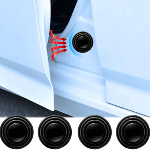 10pcs Car Door Anti-Shock Silicone Pad Shock-Absorbing Gasket Black Accessories (For: 2022 Kia Rio)