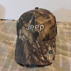 JEEP TRAIL RATED MOSSY OAK CAMO HAT CAP ADJUSTABLE CAMOUFLAGE (NOT PERFECT)
