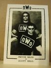 Scott Hall aka Razor Ramon & Kevin Nash nWo Outsiders Promo photo, WWE, reprint