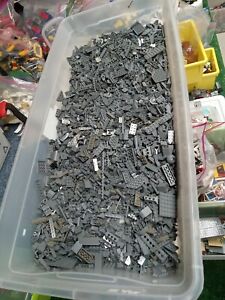 Lego Dark Grey Bulk Lot 5lbs