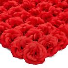 50 Pack Red Roses Artificial Flowers Bulk, 3
