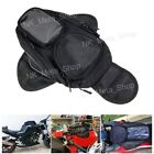 Black Motorcycle Oil Fuel Tank Bag Waterproof Shoulder Travel Riding Storage Bag (For: KTM)