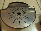 Keurig B70 Coffee Maker Replacement Black Drip Tray w/ Silver Grate Part