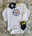 Steelers baby/newborn girl Steelers baby gift Pittsburgh football baby girl