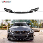 Front Bumper Spoiler Lip for BMW 3 Series F30 328i 335i M Sport Black 2012-2018 (For: More than one vehicle)