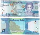 2022 Cayman Islands Banknote 1 Dollar P38 UNC D7 Queen Elizabeth