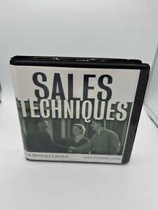 THE BROOKS GROUP SALES TECHNIQUE AUDIO CD LEARNING SYSTEM