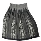 Lapis women's black skirt one size pull on elastic waist RN#99144