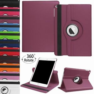 For iPad 8th 2020 7th Generation 10.2 Slim Leather Rotate Case Flip Stand Cover