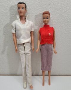 New Listingvintage Barbie And Ken  Midge Dolls