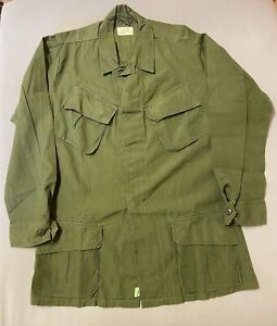 New ListingOriginal US Vietnam Poplin Jungle Coat / Shirt, early variation