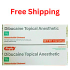 Rugby Dibucaine Topical Anesthetic 1% Hemorrhoidal Ointment-2 pack