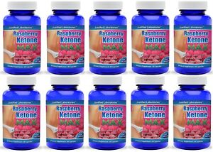 10 X Pure Raspberry Ketone Lean Advanced 1200 mg