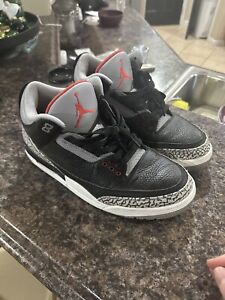 Size 10.5 - Jordan 3 Retro OG Mid Black Cement