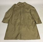Vintage Men’s Tan Brown Trench Coat Bond Clothes Fifth Avenue 44L Zip Out Lining