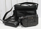 Vtg Memorex VHS-C Video Camera Recorder-Player Model 155 8X Zoom - Tested