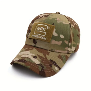 GLOCK PERFECTION HAT ONE SIZE FITS ALL TACTICAL HAT BASEBALL CAP CAMO