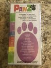 PawZ Rubber Dog Pet Boots Water-Proof Paws Disposable Reusable Large Purple New