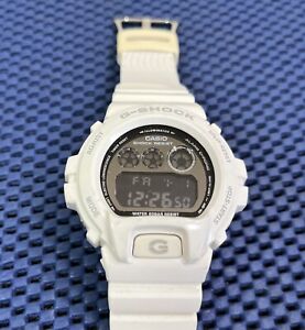 Casio G-SHOCK Men's 3230 White Digital Watch DW-6900NB w/New Battery!