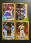 2022 Topps Series 1 / Series 2 GOLD FOIL Parallels with Rookies You Pick