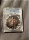 1992 American Silver Eagle 1 oz  $1 PCGS MS67 Monster Toned Coin
