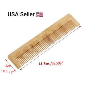 1PC Natural Wooden Comb Bamboo Hair Vent Brush Brushes Hair Care and Beauty SPA