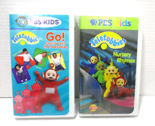 PBS Kids VHS Tape Teletubbies Go! Exercise With the Teletubbies & Nursery Rhymes
