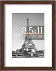 8.5X11 Picture Frame, Display Pictures 6X8 with Mat or 8.5X11 without Mat