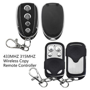 433MHZ 315MHZ 4 Button Cloning Remote Control Wireless For Gadgets Car Home Door