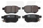 Brake Pads Set fits TOYOTA YARIS/VITZ KSP90 1.0 Rear 05 to 10 NK 0446602191 New