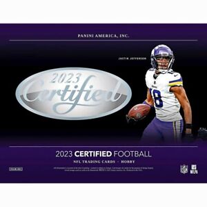 2023 Panini Certified Football Hobby Factory Sealed New 23PAFC
