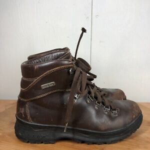 LL Bean Hiking Boots Womens 8.5 M Cresta GTX Brown Leather Trail Walking Shoes