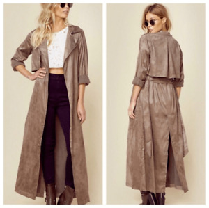 Capulet Bleeker Duster Trench Coat Size Small
