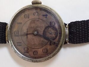 Omega Trench Watch WW1 Era Antique Military