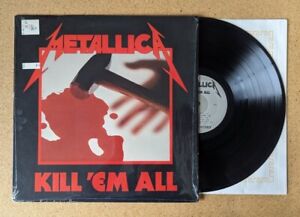 Metallica Kill 'Em All LP 12