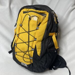 The North Face Borealis Backpack - Black/Yellow Hiking School Book