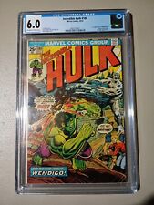 Incredible Hulk #180 1st App. Wolverine CGC 6.0 OW/White Pages 1974 Marvel