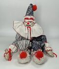 ThriftCHI ~ Vintage Handmade Clown Doll / Stuffed Animal