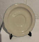 1986 Anchor Hocking Dinnerware Auntie Em Saucers Plates Vintage Stoneware Set/2