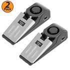 2 Pack Security Door Stop Alarm 120DB Hotel Home Wireless Security Safety Tools