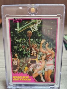 1980 1981 Magic Johnson MINT condition #21 Los Angeles Lakers.  Action Packed.
