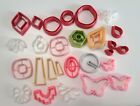 Polymer Clay Cutters Lot of 28 3-D printer MUST SEE GREAT BUY!