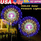 New Listing150 LED Solar Firework Lights Outdoor Waterproof Path Lawn Garden Decor Lamp
