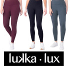 Lukka Lux Women's Ribbed Leggings with Side Pockets