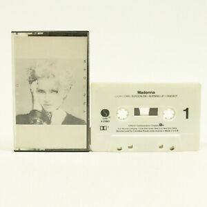 Madonna Self Titled Debut Cassette Tape 1983 Sire Records Lucky Star Borderline