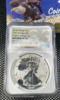 2021 W REVERSE PROOF SILVER EAGLE PF70 35TH YEAR ANNIVERSARY SILVER DESIGN NGC