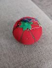 Vintage Tomato Red Pin Cushion.  Great Condition